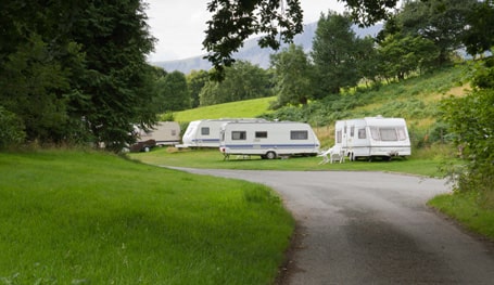 What to expect at a caravan site
